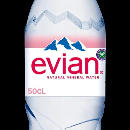 Evian 500ml.