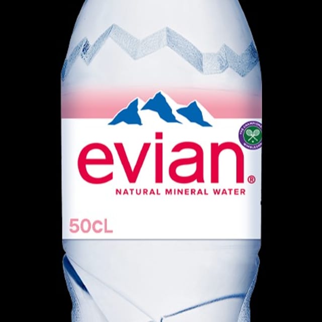 Evian 500ml.